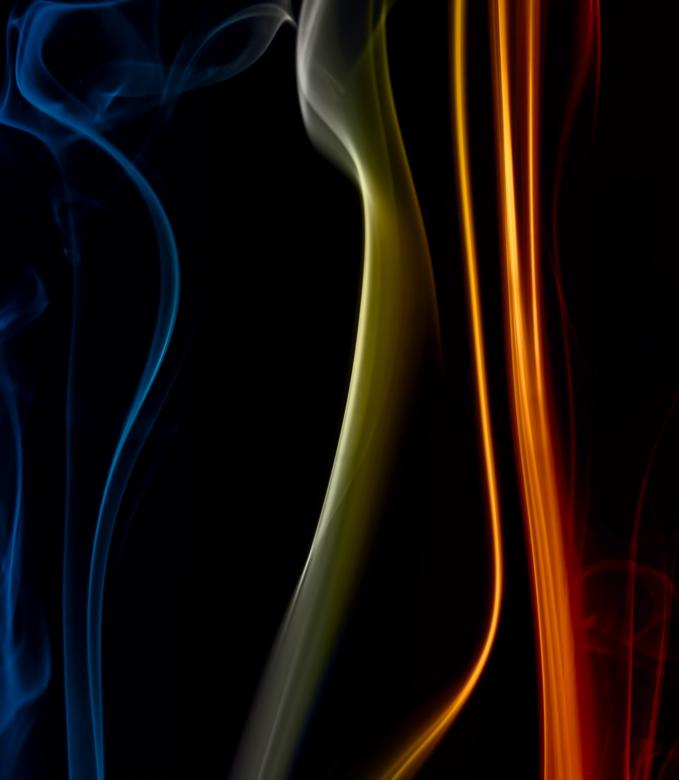 Free stock image of Smooth smoke on black created by 2happy