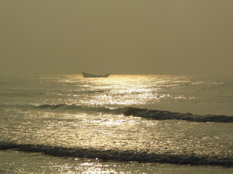 Free stock image of Sunset on the beach created by PHOTO LOVER
