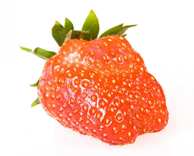 Free stock image of Ripe strawberry created by 2happy