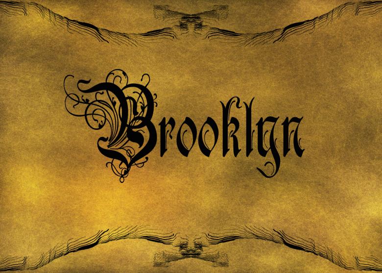 Free stock image of Old World Calligraphy created by George Cuda