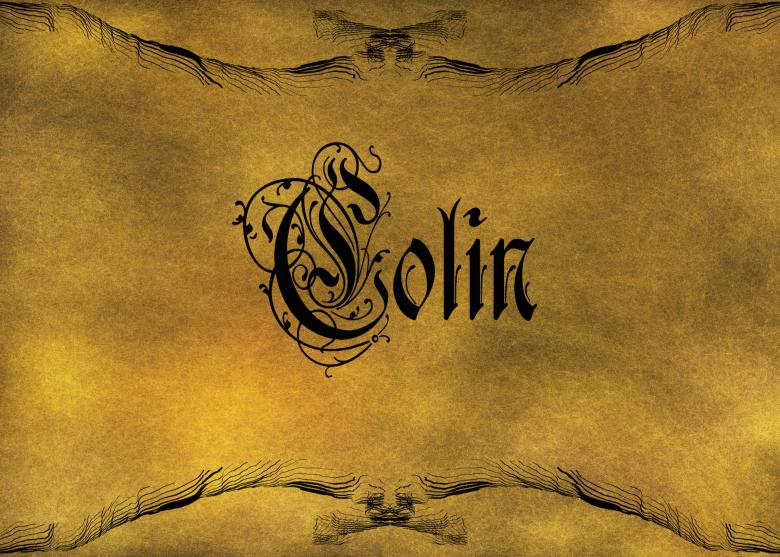 Free stock image of Old World Calligraphy created by George Cuda