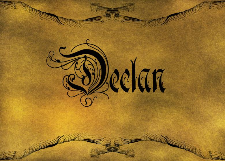 Free stock image of Old World Calligraphy created by George Cuda