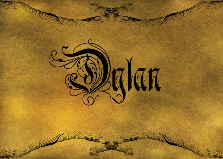 Free stock image of Old World Calligraphy created by George Cuda