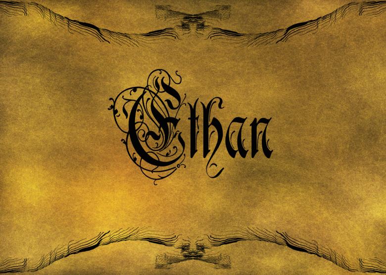 Free stock image of Old World Calligraphy created by George Cuda