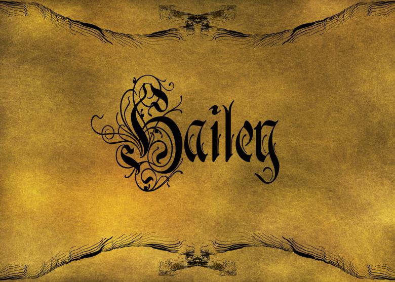 Free stock image of Old World Calligraphy created by George Cuda