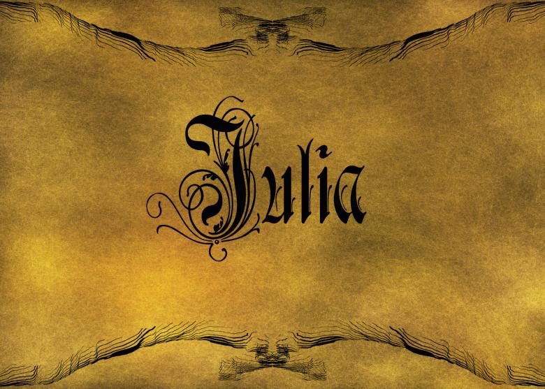 Free stock image of Old World Calligraphy created by George Cuda