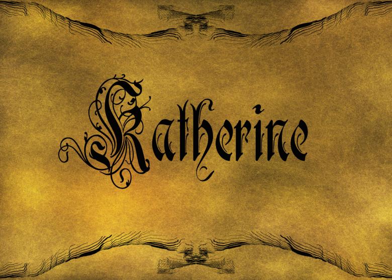 Free stock image of Old World Calligraphy created by George Cuda