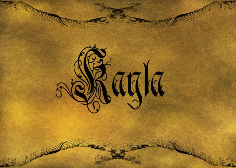 Free stock image of Old World Calligraphy created by George Cuda
