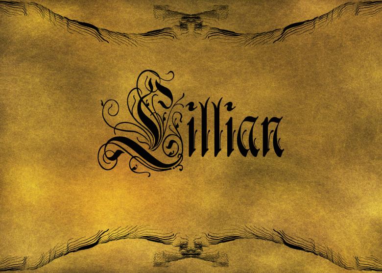 Free stock image of Old World Calligraphy created by George Cuda