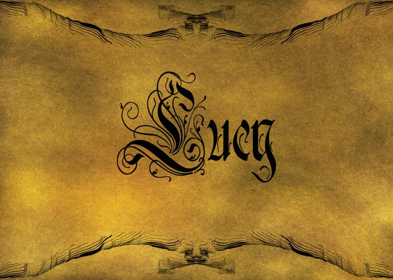 Free stock image of Old World Calligraphy created by George Cuda