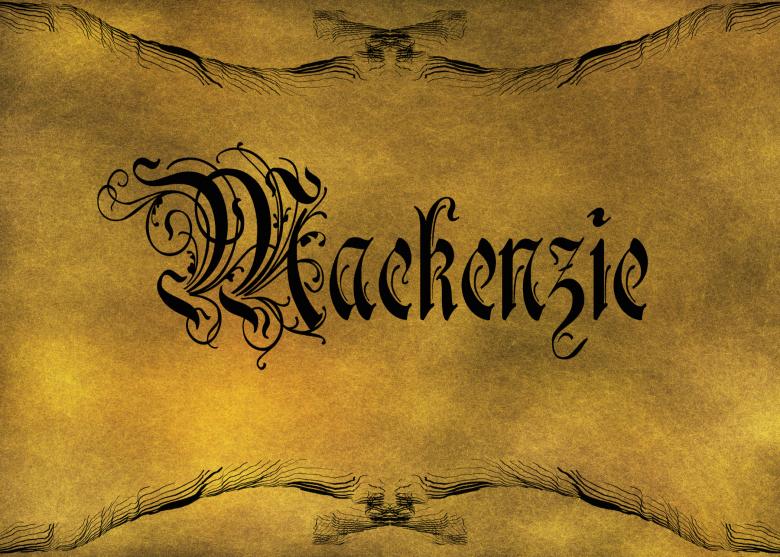 Free stock image of Old World Calligraphy created by George Cuda