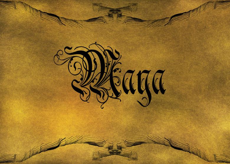 Free stock image of Old World Calligraphy created by George Cuda
