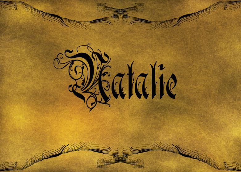 Free stock image of Old World Calligraphy created by George Cuda
