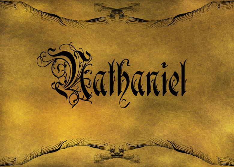 Free stock image of Old World Calligraphy created by George Cuda