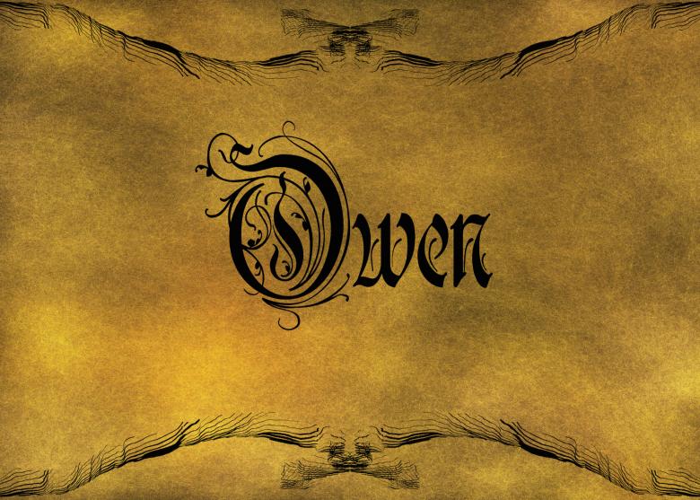 Free stock image of Old World Calligraphy created by George Cuda