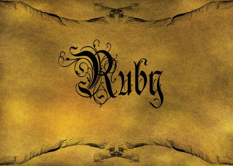Free stock image of Old World Calligraphy created by George Cuda