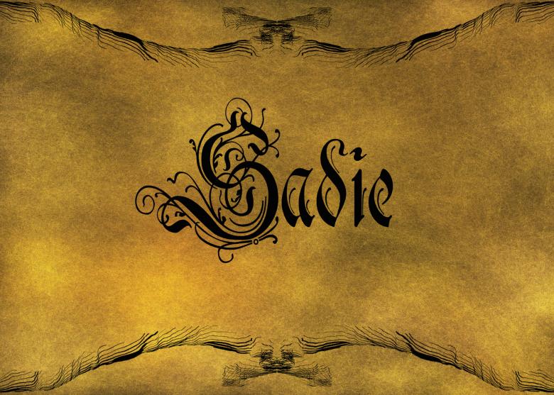 Free stock image of Old World Calligraphy created by George Cuda