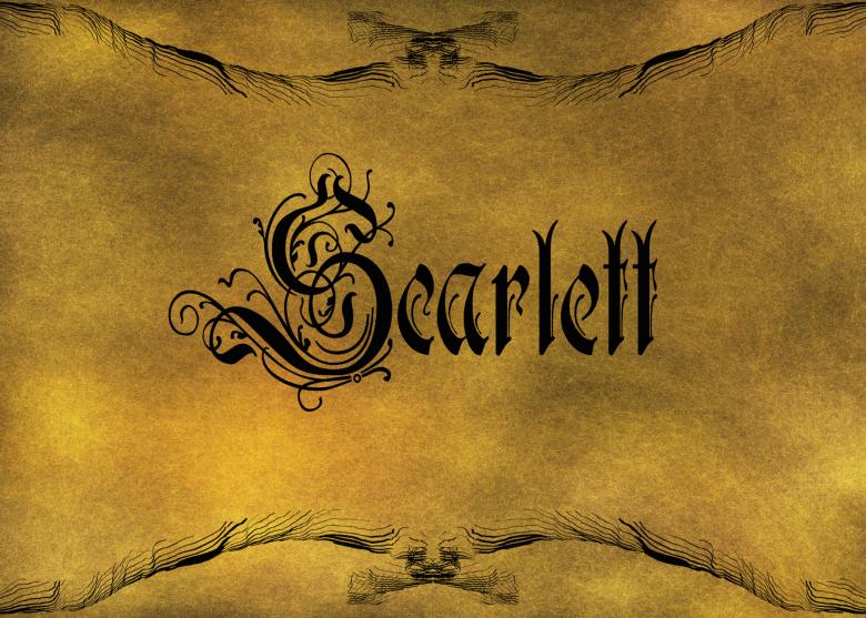 Free stock image of Old World Calligraphy created by George Cuda