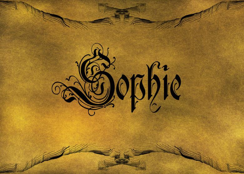 Free stock image of Old World Calligraphy created by George Cuda
