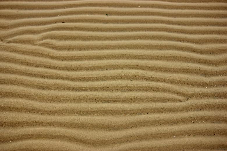 Free stock image of Ripples in the Sand created by Darren Lewis