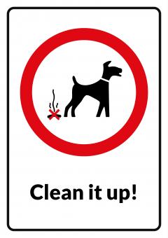 Clean It Up - Sign - Free Stock Photo