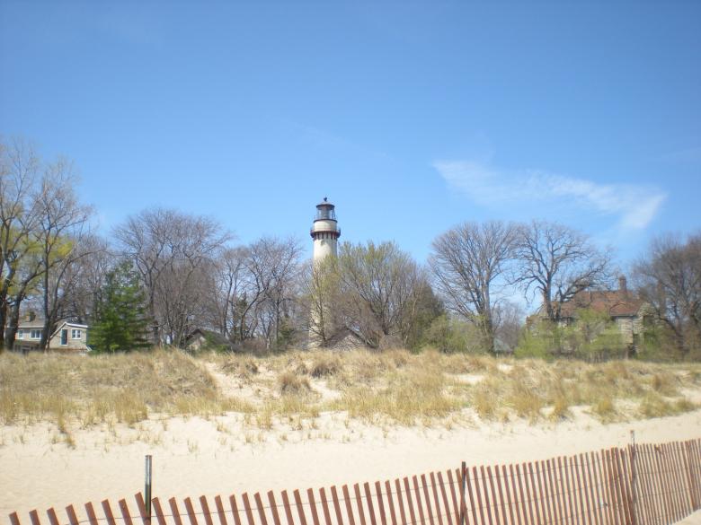 Free stock image of Beach Lighthouse created by John C. Thomas