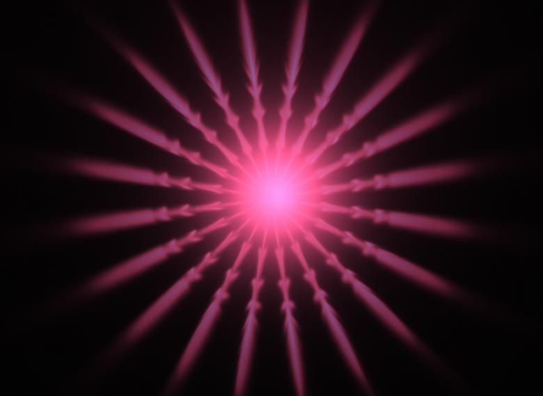 Free stock image of Light burst created by Alen