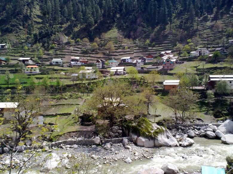 Free stock image of Village in the hills created by Ahsan Ali