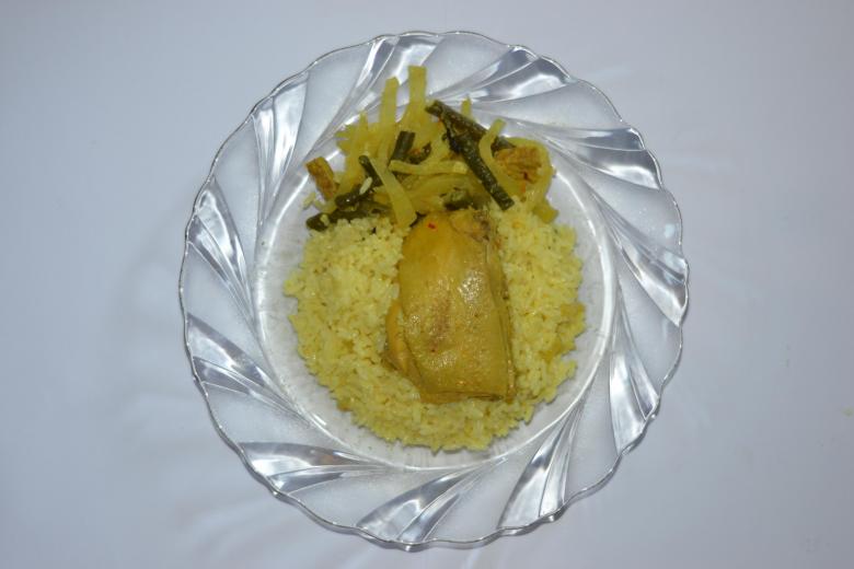 Free stock image of Chicken rice curry created by Ryan Jhoe