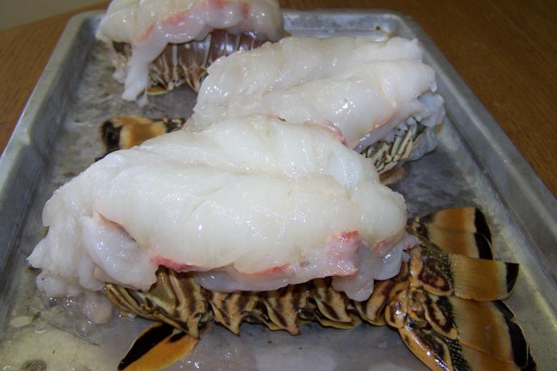 Free stock image of Split Lobster Tails in Pan created by delicopsch56