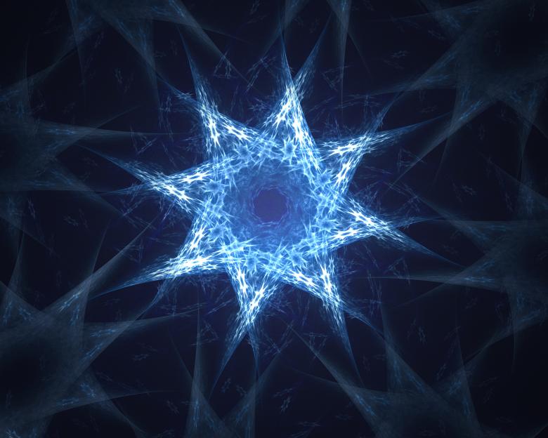 Free stock image of Glowing star created by Alen