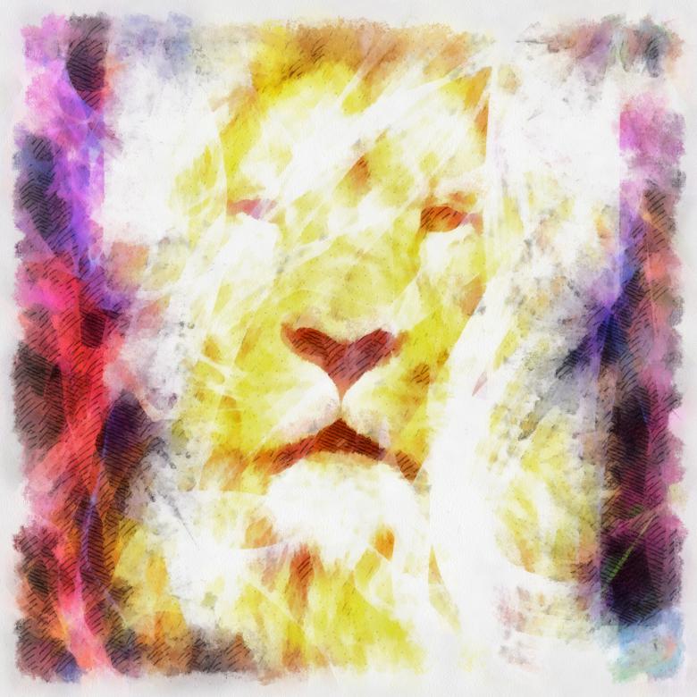 Free stock image of Lion Art created by Prawny