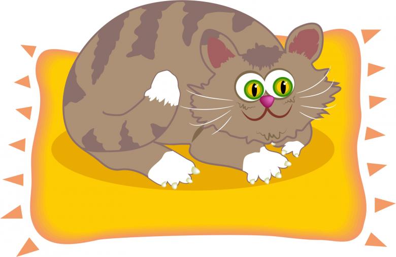 Free stock image of Cartoon Cat created by Prawny