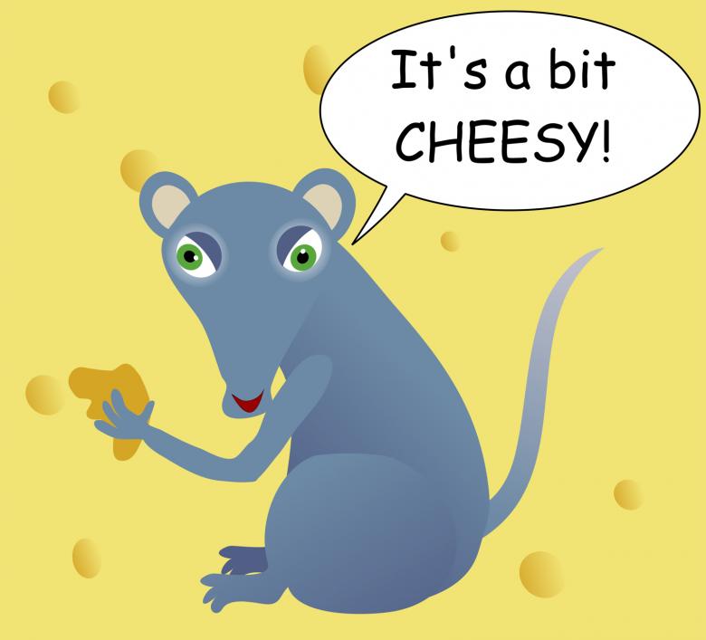 Free stock image of Cheesy Mouse created by Prawny