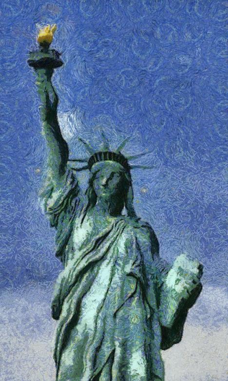 Free stock image of Statue of Liberty created by Prawny
