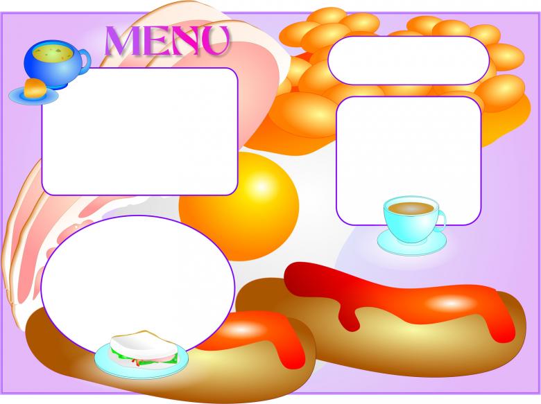 Free stock image of Menu Template created by Prawny