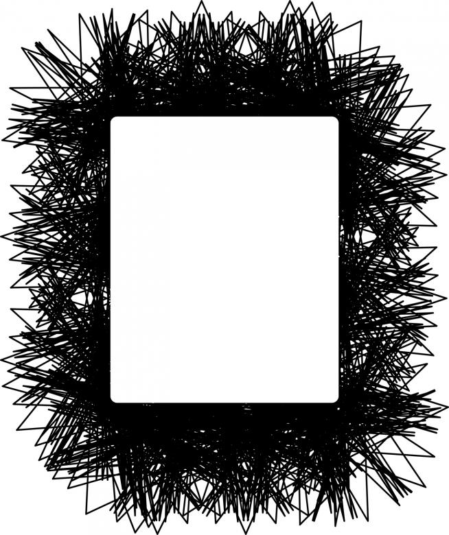 Free stock image of Scribble Frame created by Prawny