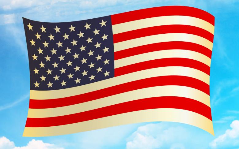 Free stock image of American Flag Clipart created by Prawny