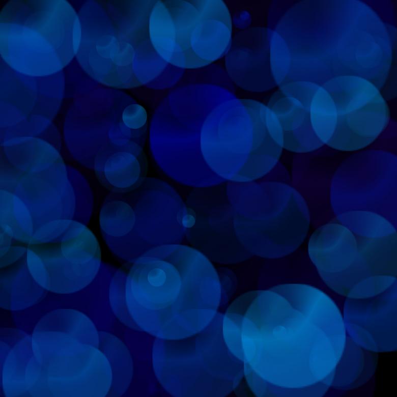 Free stock image of Blue Bokeh Blur created by Prawny