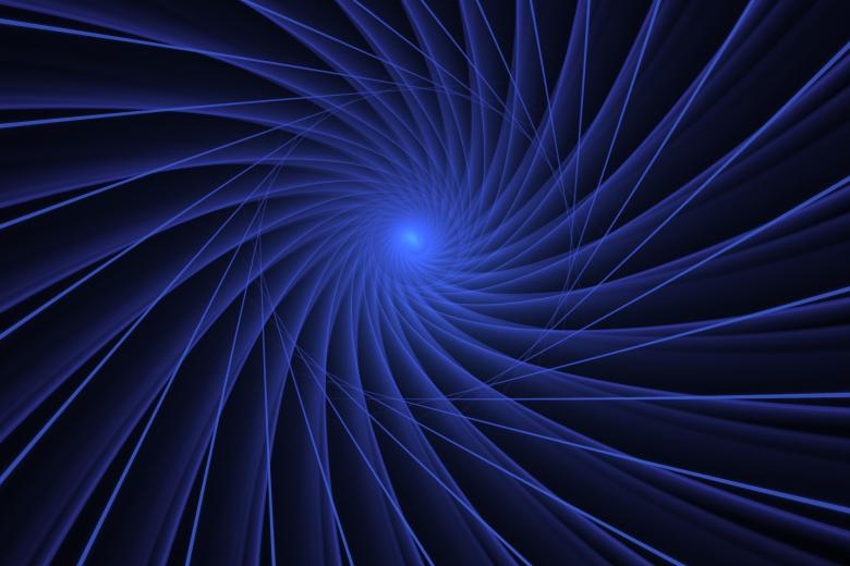 Free stock image of Fractal spinning light created by Alen