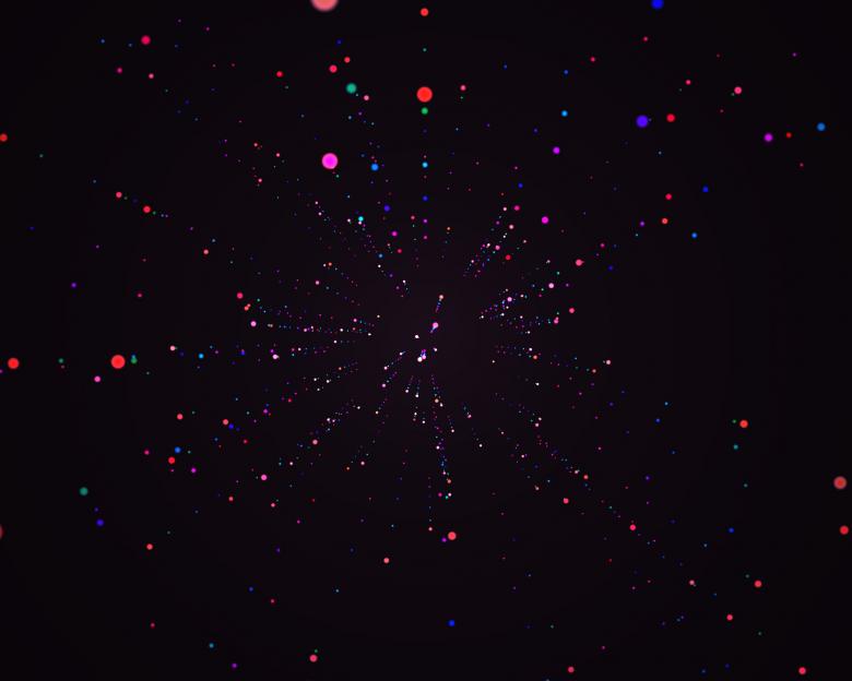 Free stock image of Flying particles created by Alen