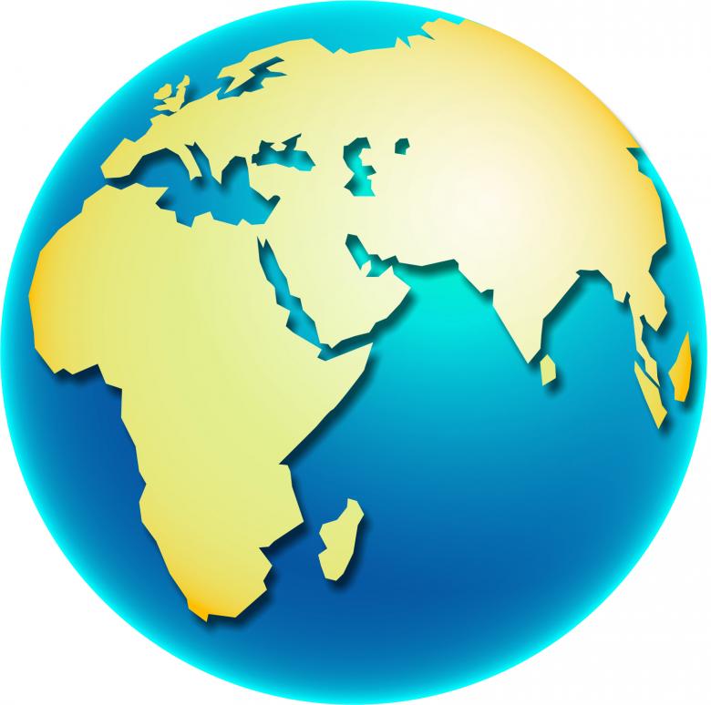 Free stock image of Africa Globe created by Prawny