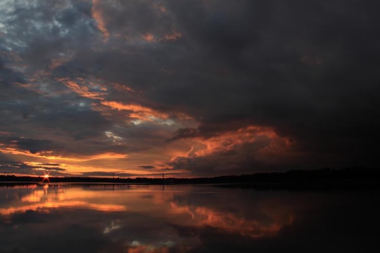 Free stock image of Sunrise created by I Ahti