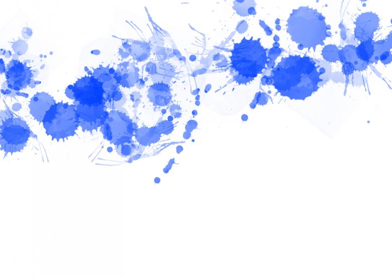 Free stock image of Blue Paint Splats created by Prawny