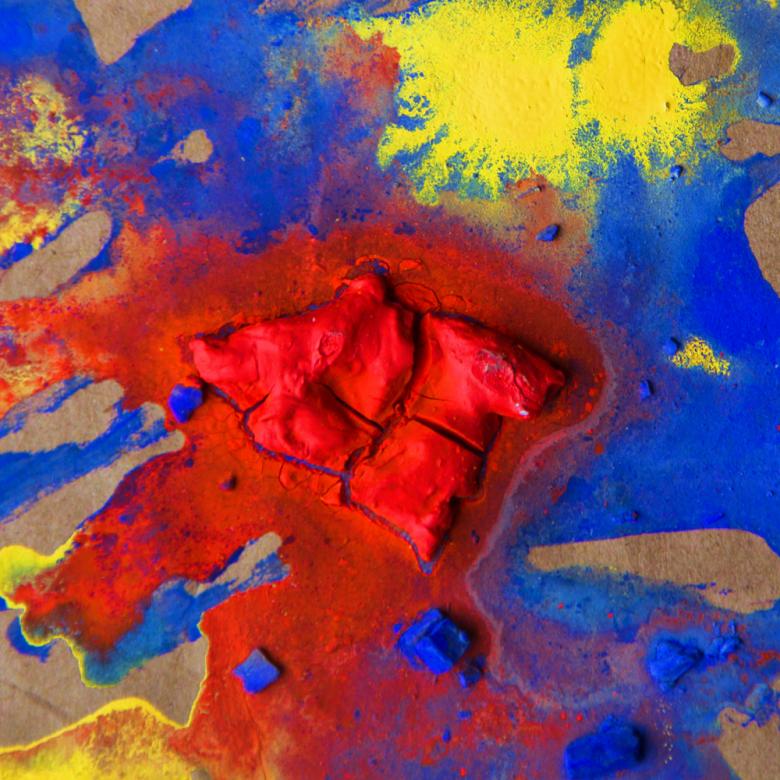 Free stock image of Abstract painted canvas created by 2happy