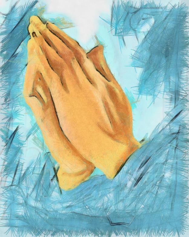 Free stock image of Praying Hands created by Prawny