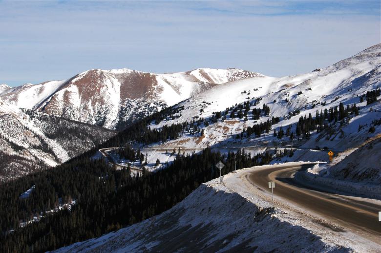 Free stock image of Snowy Mountain Pass created by Chance Buell