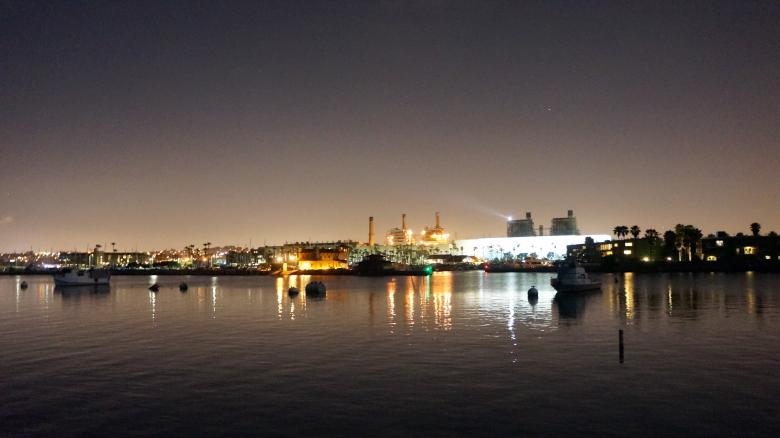 Free stock image of Seashore at night created by Phuong Ho