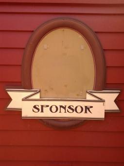 Sponsor Sign - Free Stock Photo