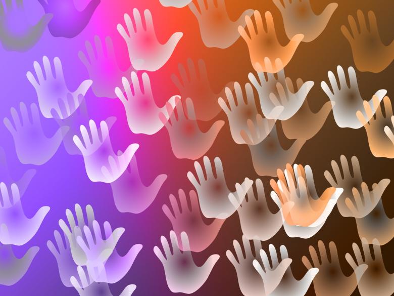 Free stock image of Handprints created by Prawny